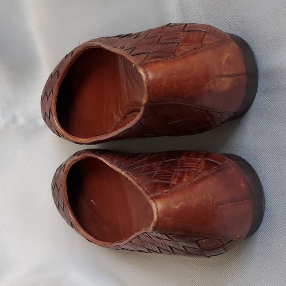 Cole Haan Shoes, Ballet Flats, Size 7.5, Woven Leather, British Tan, NikeAir - Picture 5 of 10